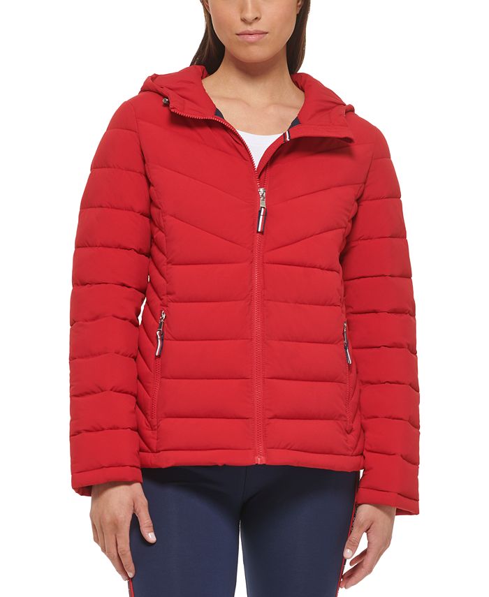 Tommy Hilfiger Global Stripe Down Womens Coat - Womens from CHO Fashion and  Lifestyle UK