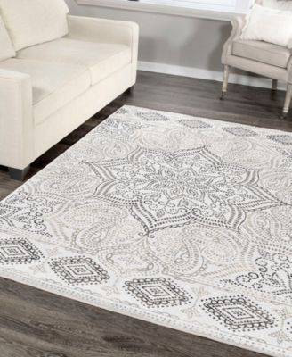 CLOSEOUT! Orian Adagio Paisley Points 8'10" x 13' Area Rug