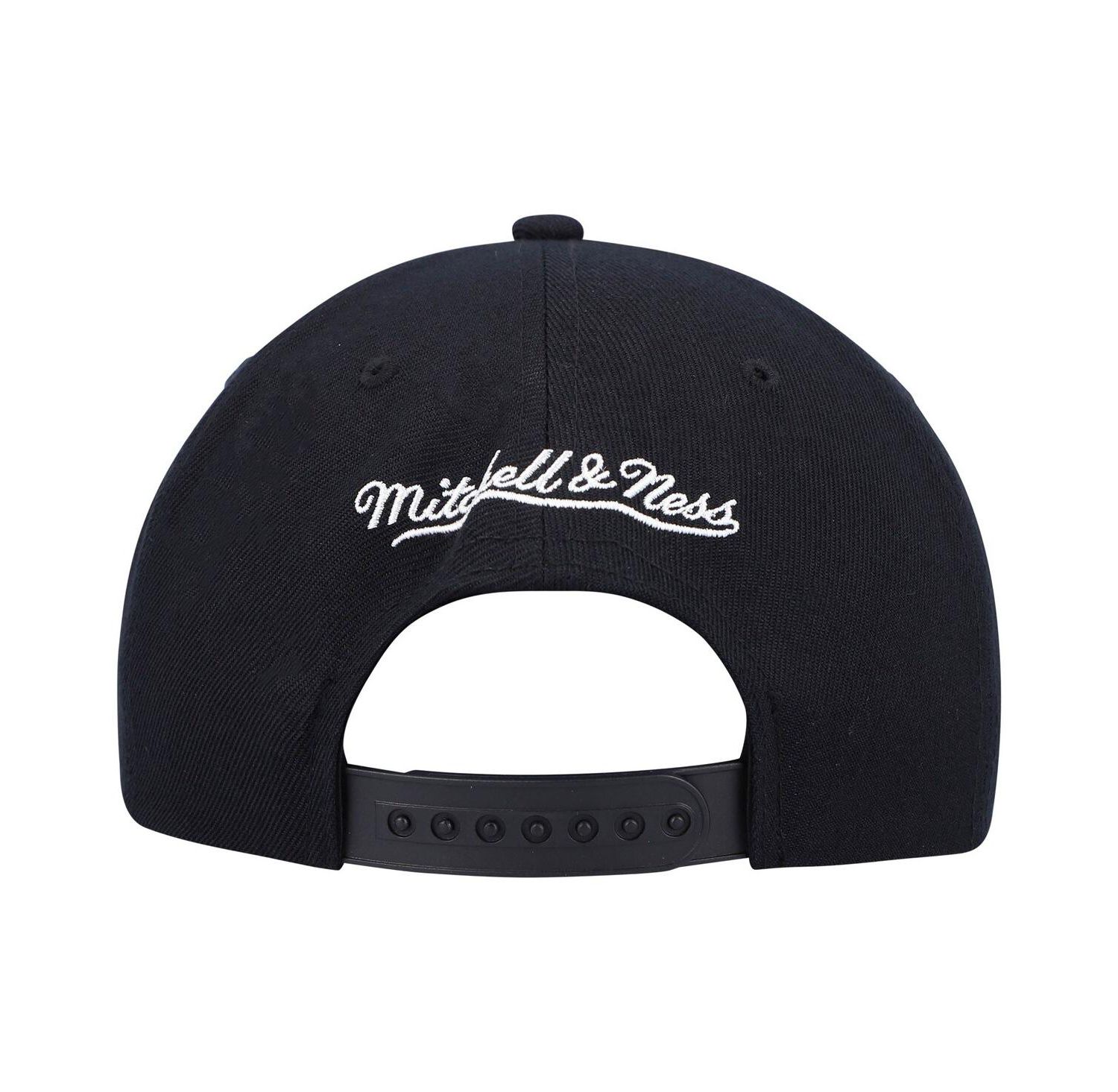 Men's Black Boston Celtics Hardwood Classics Script 2.0 Snapback Hat