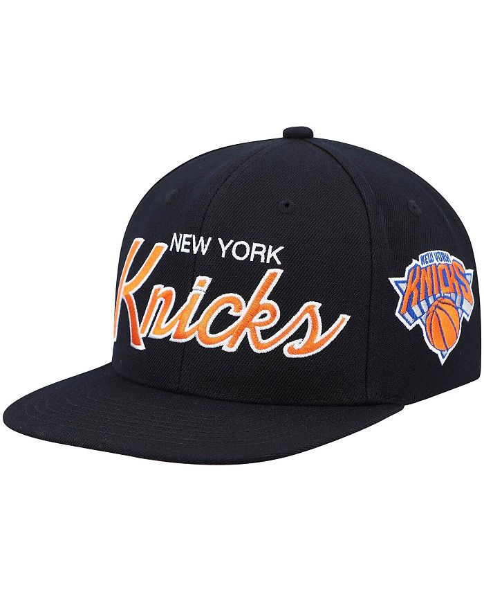 New York Knicks Mitchell & Ness Hardwood Classics OG 2.0 Pullover Hoodie -  Black