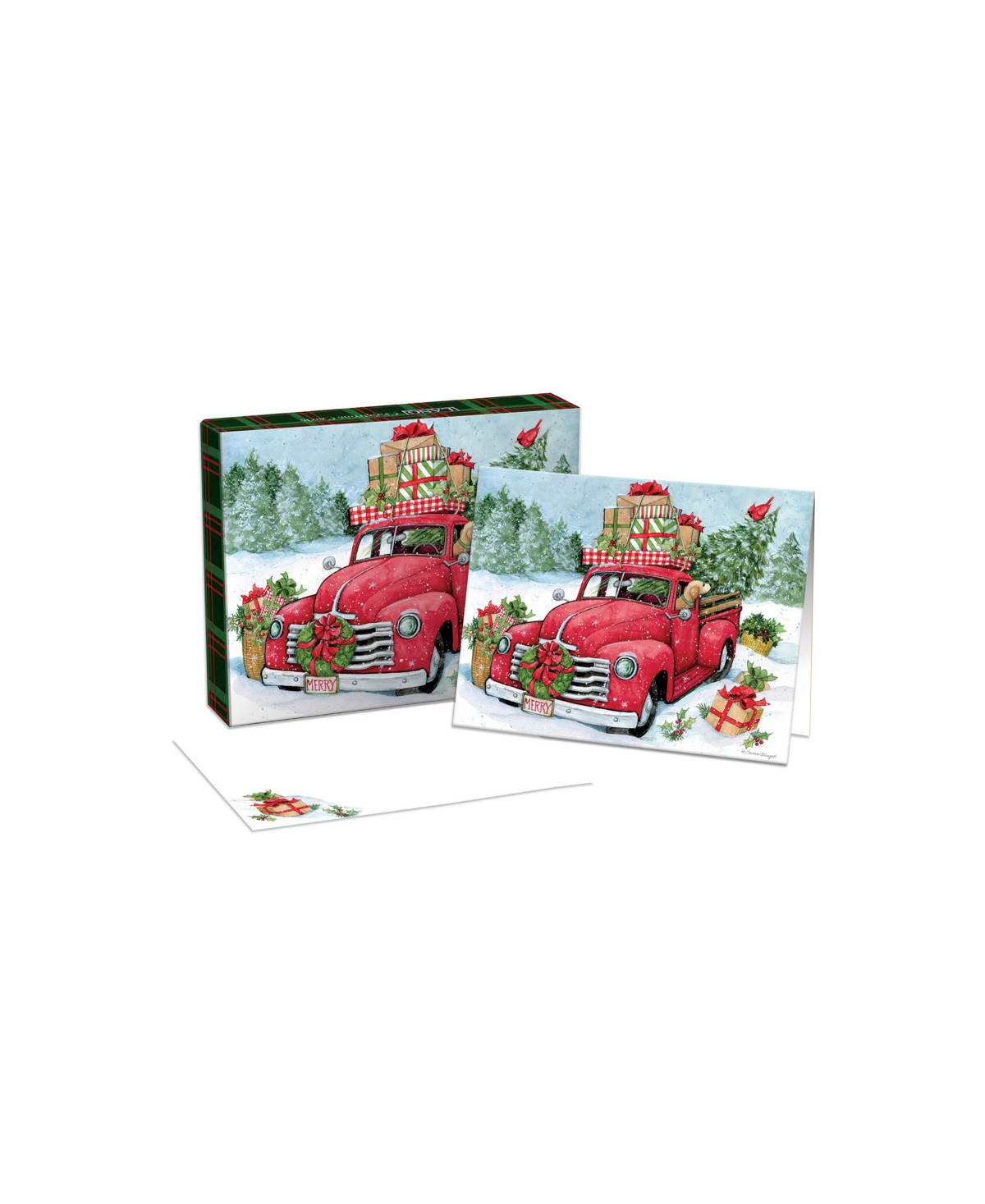 Christmas Truck Boxed Christmas Cards - Multi