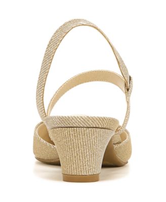 Women's Minimalist Slingback Kitten Heel Pumps