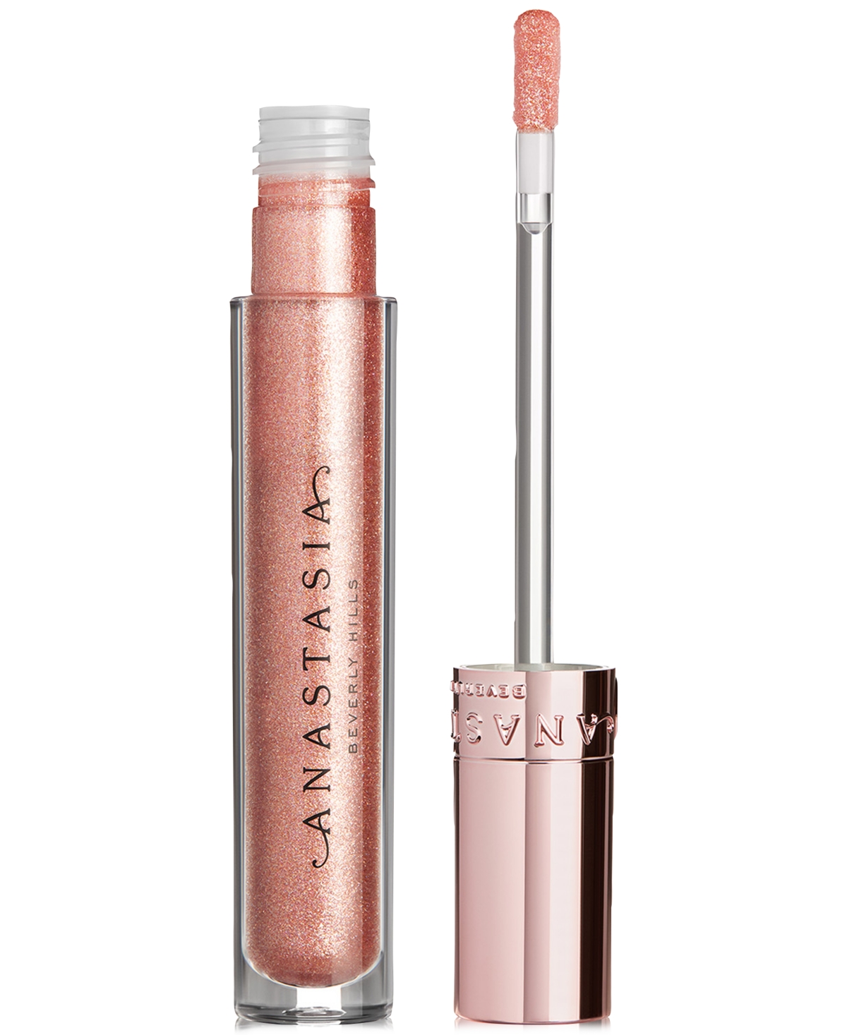 Anastasia Beverly Hills Tinted Lip Gloss In Amber Sparkle (dazzling Golden Amber)