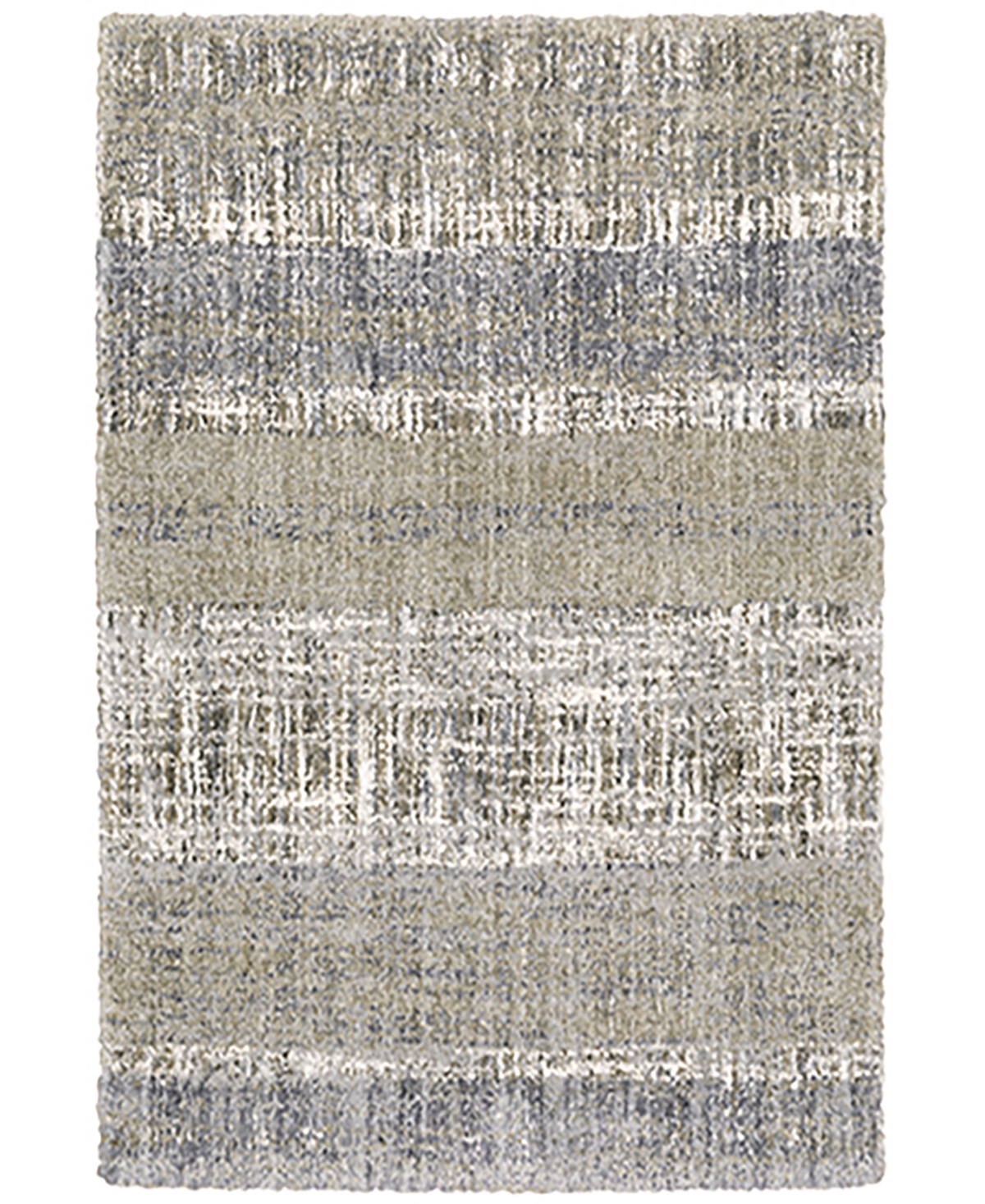 Jhb Design Tremula TRM30J9 7'10in x 10'10in Area Rug - Gray, Ivory