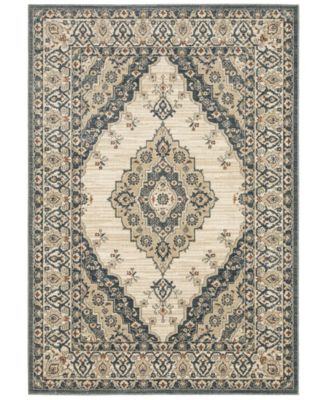 JHB Design Garett GRT020W Area Rug - Macy's