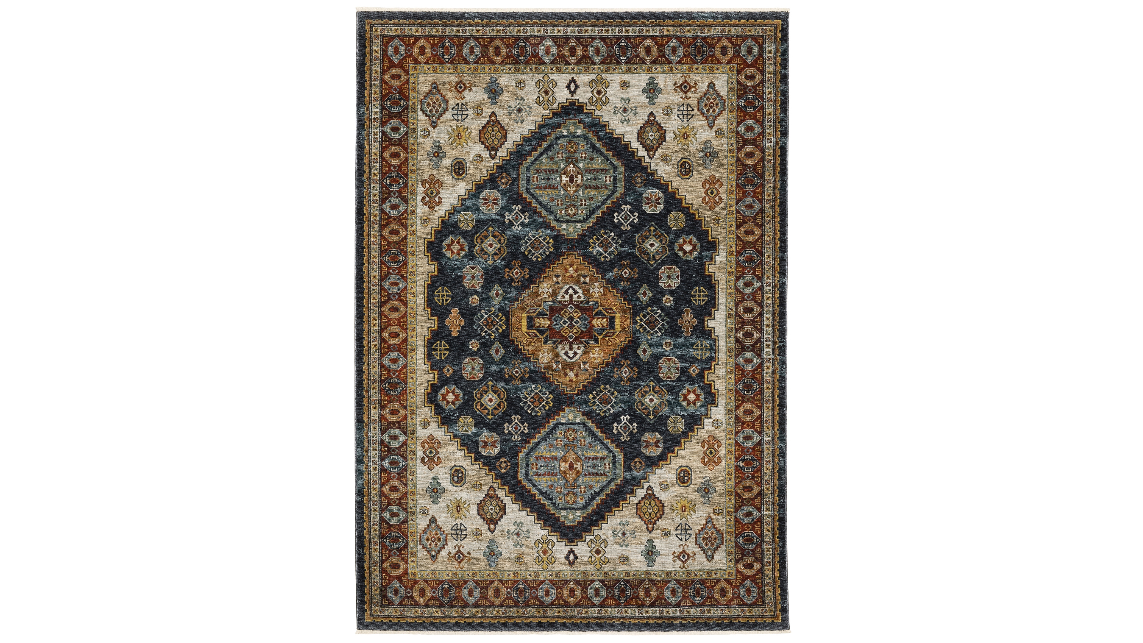 Oriental Weavers Aberdeen 005W1 5'3" x 7'6" Area Rug