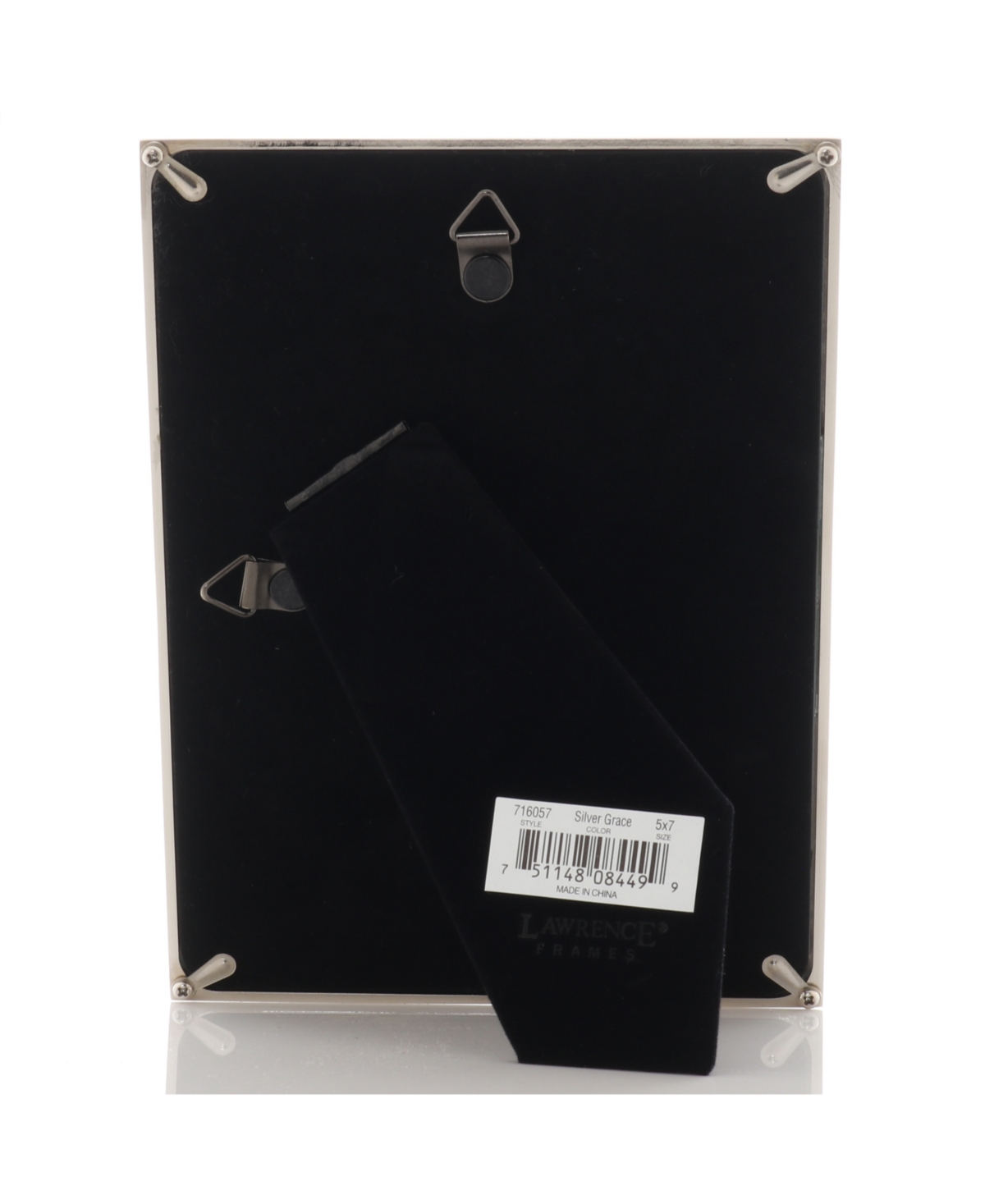 Grace Picture Frame, - Silver-Tone