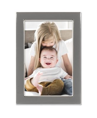 Metal and Enamel Picture Frame, 4" x 6"