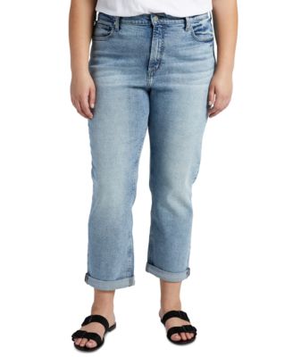 macys plus size boyfriend jeans