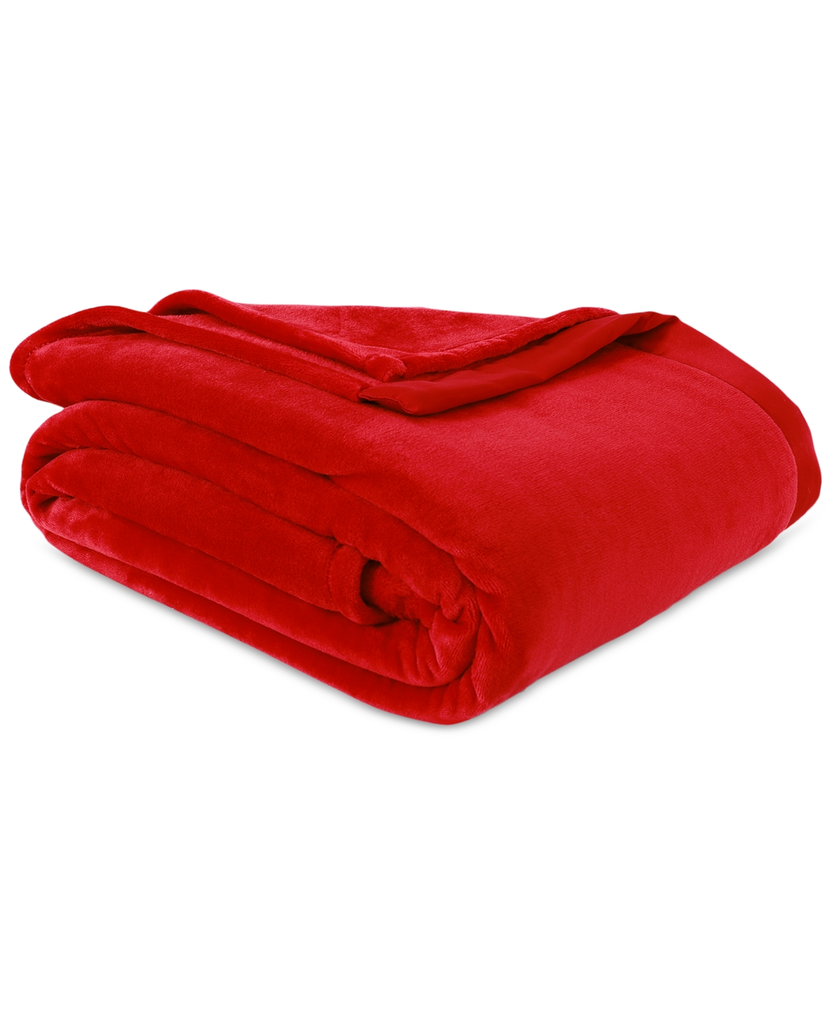 BERKSHIRE CLASSIC VELVETY PLUSH BLANKET, TWIN, CREATED FOR MACY'S