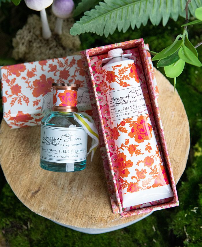 Library of Flowers Field & Flowers Eau de Parfum, 1.69oz. & Reviews