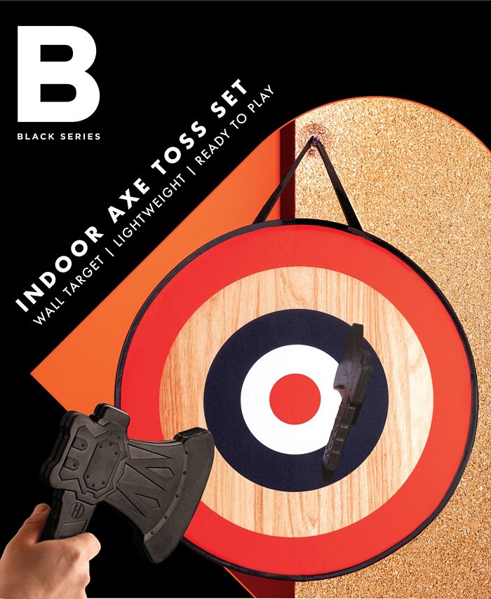 Black Series Game Axe Throwing Foam With Oversized Target and Carrying