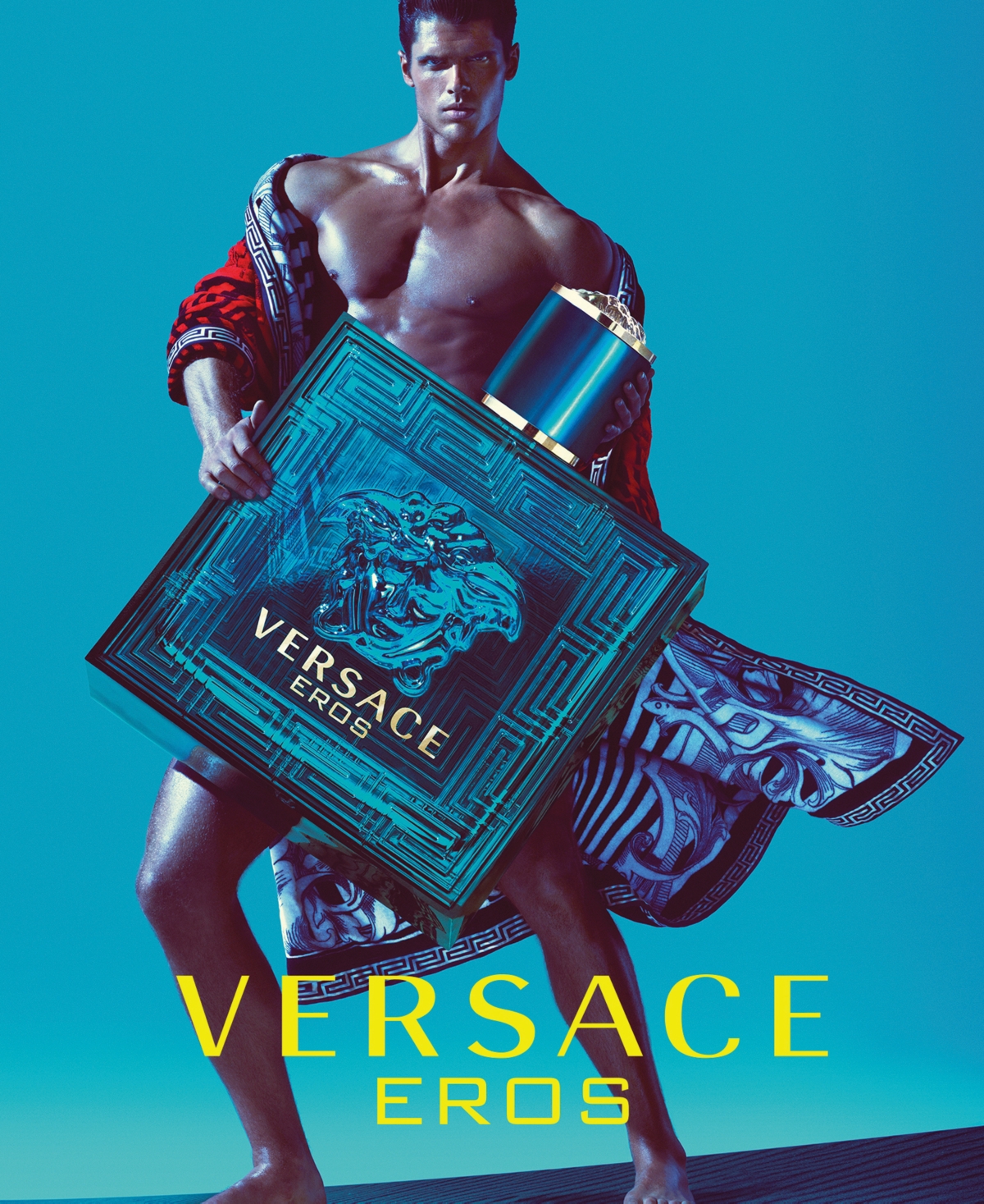 Shop Versace Men's 3-pc. Eros Eau De Toilette Gift Set In No Color