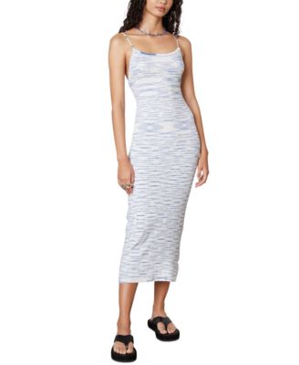 NIA - Women's Open-Back Knit Slip Dress