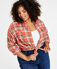 Plus Size Dylan Relaxed Western Shirt