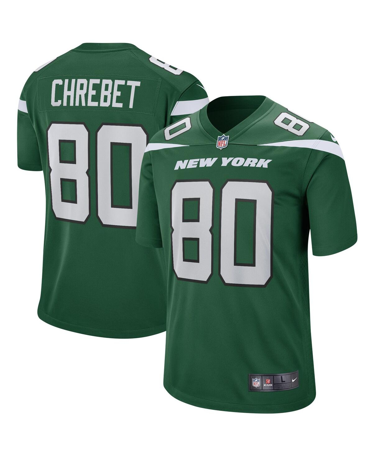 Men's Nike Wayne Chrebet GothamNew York Jets Game Retired Player Jersey - Green
