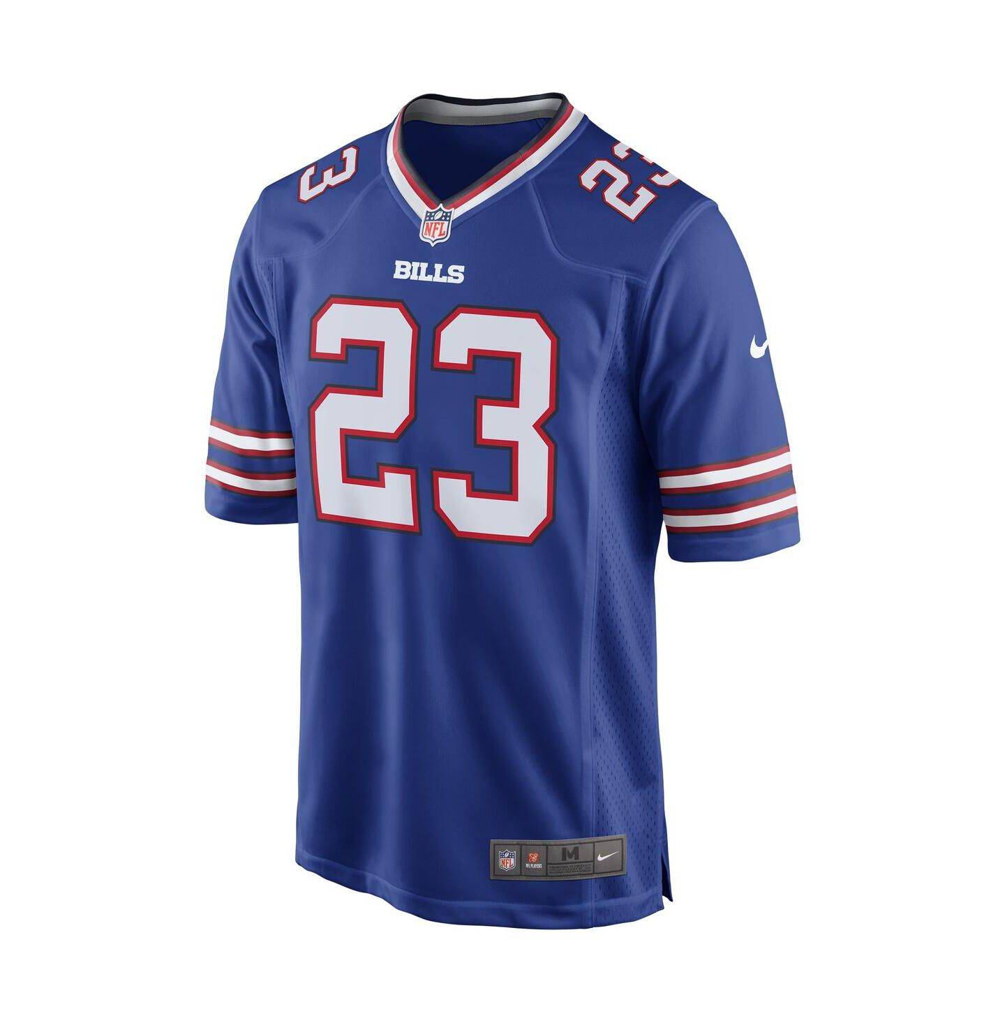 Мужской топ Nike Micah Hyde Royal Buffalo Bills Game Player Jersey — фото 3