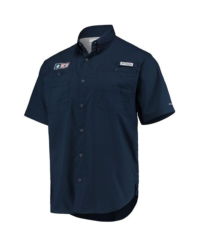 Columbia sportswear men's houston astros tamiami short sleeve shirt Sale
