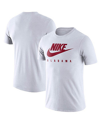 Nike Men's White Alabama Crimson Tide Essential Futura T-shirt - Macy's