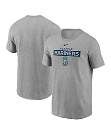 Men's Heathered Gray Seattle Mariners Team T-shirt