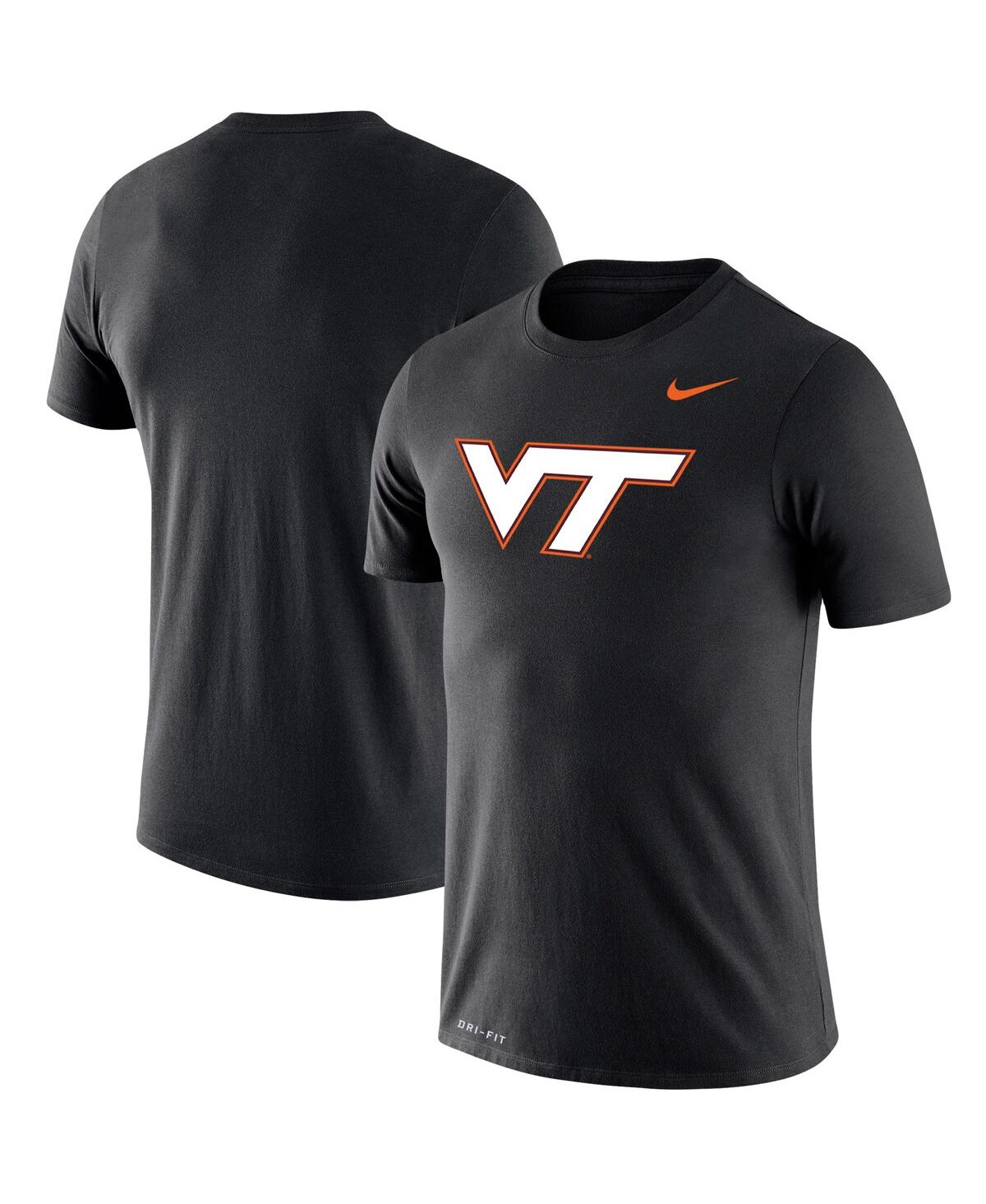 Men's Nike Black Virginia Tech Hokies School Logo Legend Performance T-shirt