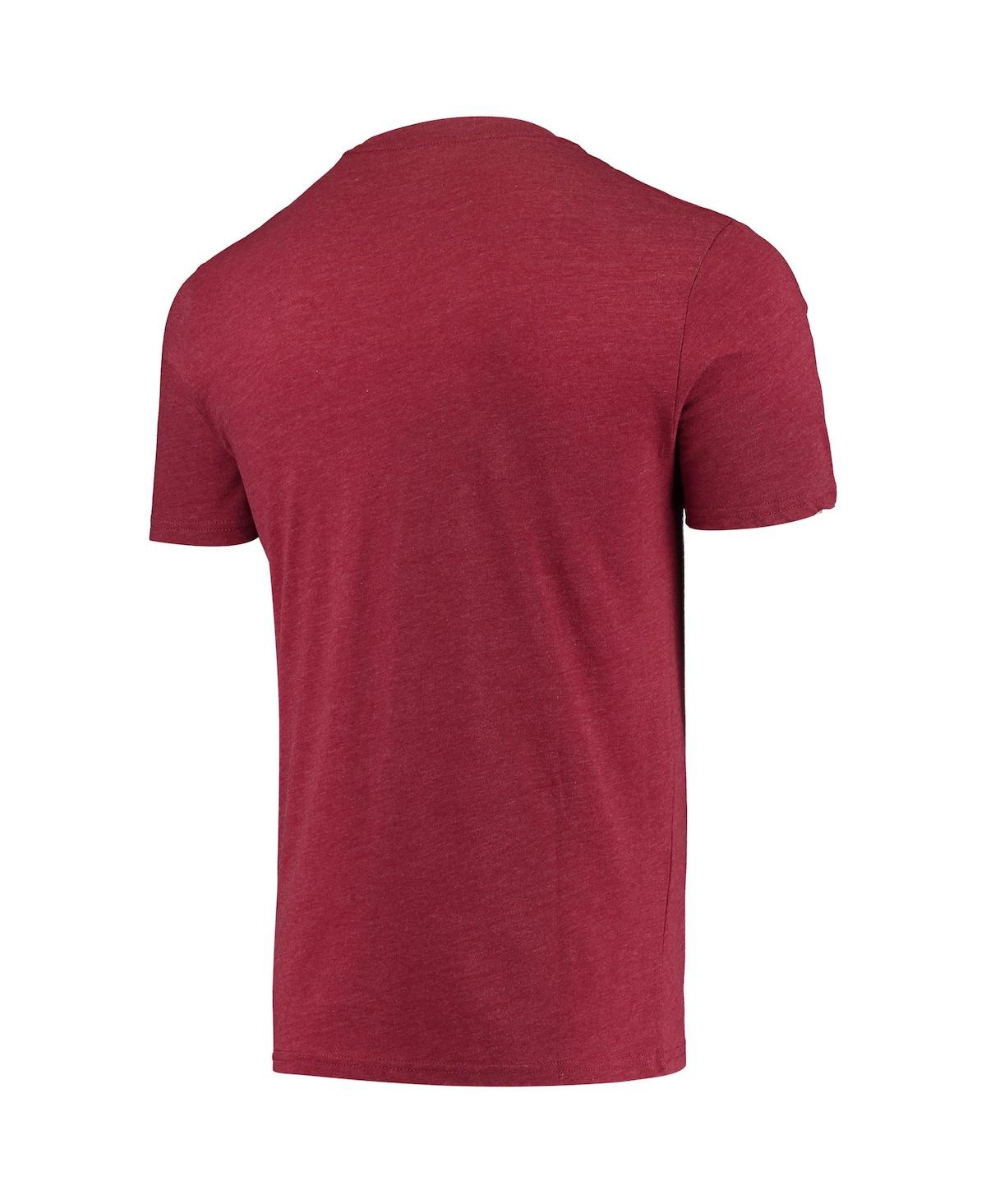 Concepts Sport Men's  Heathered Charcoal, Maroon Boston College Eagles Meter T-shirt And Pants Sleep In Heathered Charcoal,maroon