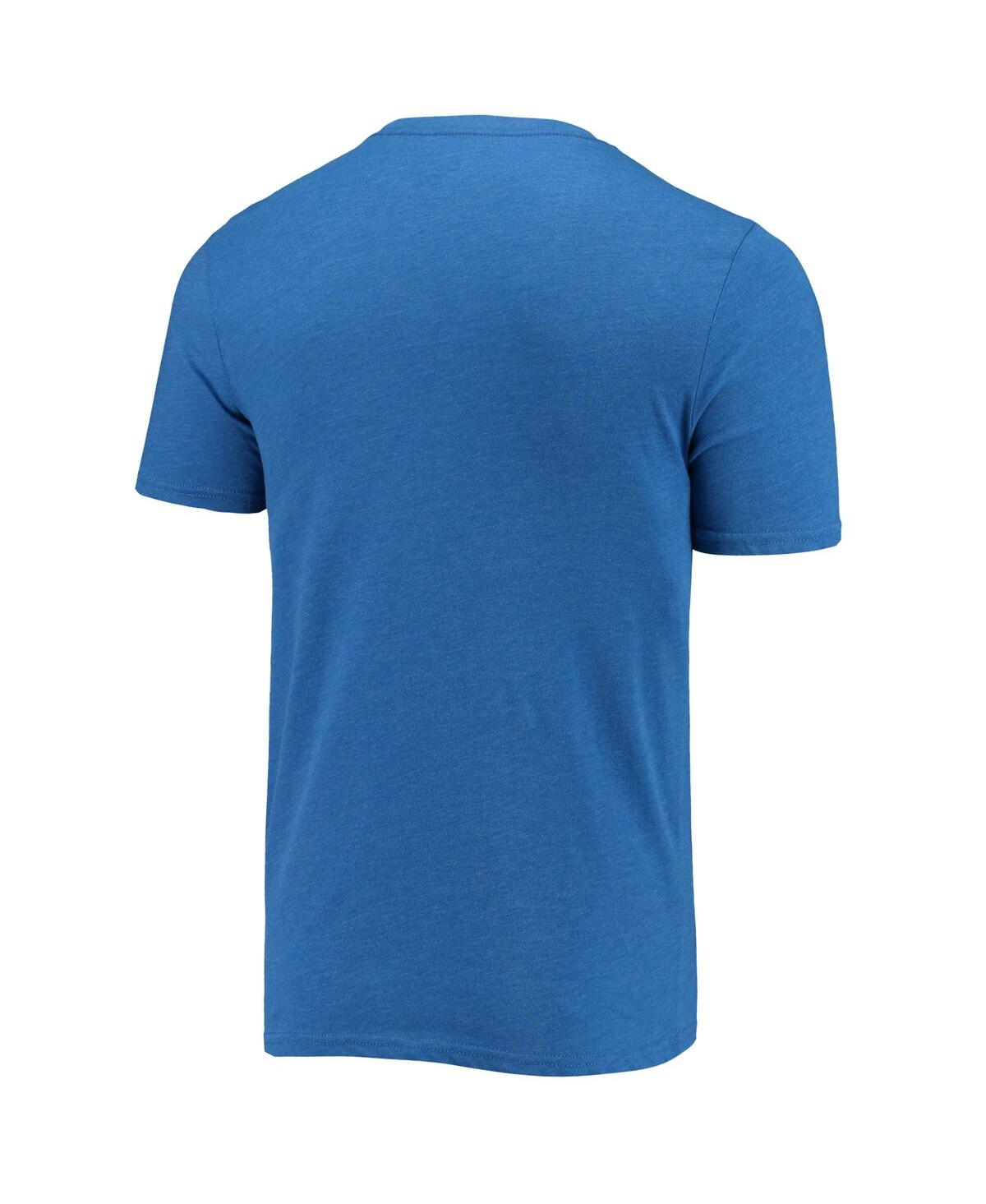 Concepts Sport Men's  Heathered Charcoal, Blue Seton Hall Pirates Meter T-shirt And Pants Sleep Set In Heathered Charcoal,blue
