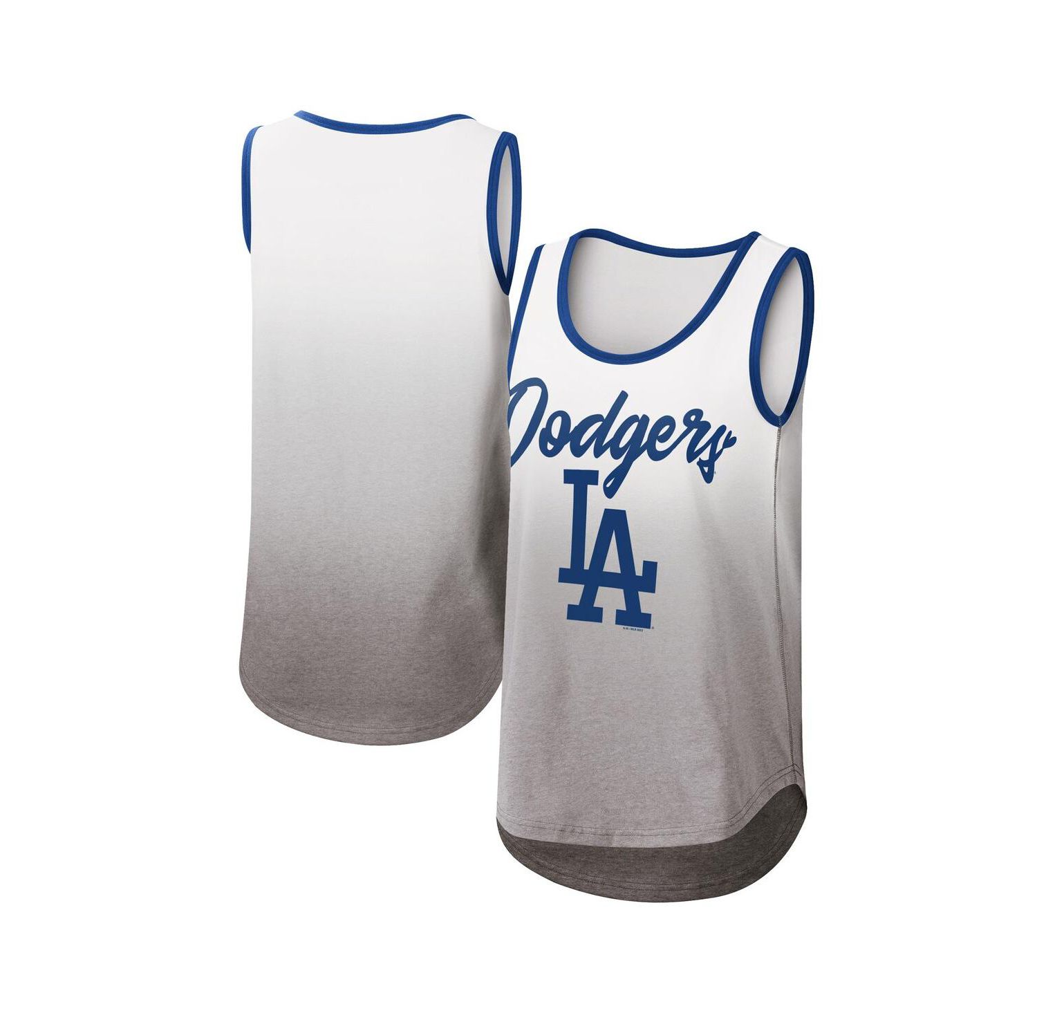 Women's White Los Angeles Dodgers Logo Opening Day Tank Top