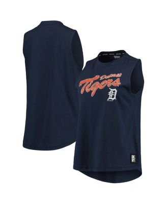 Women's Navy Detroit Tigers Marcie Tank Top
