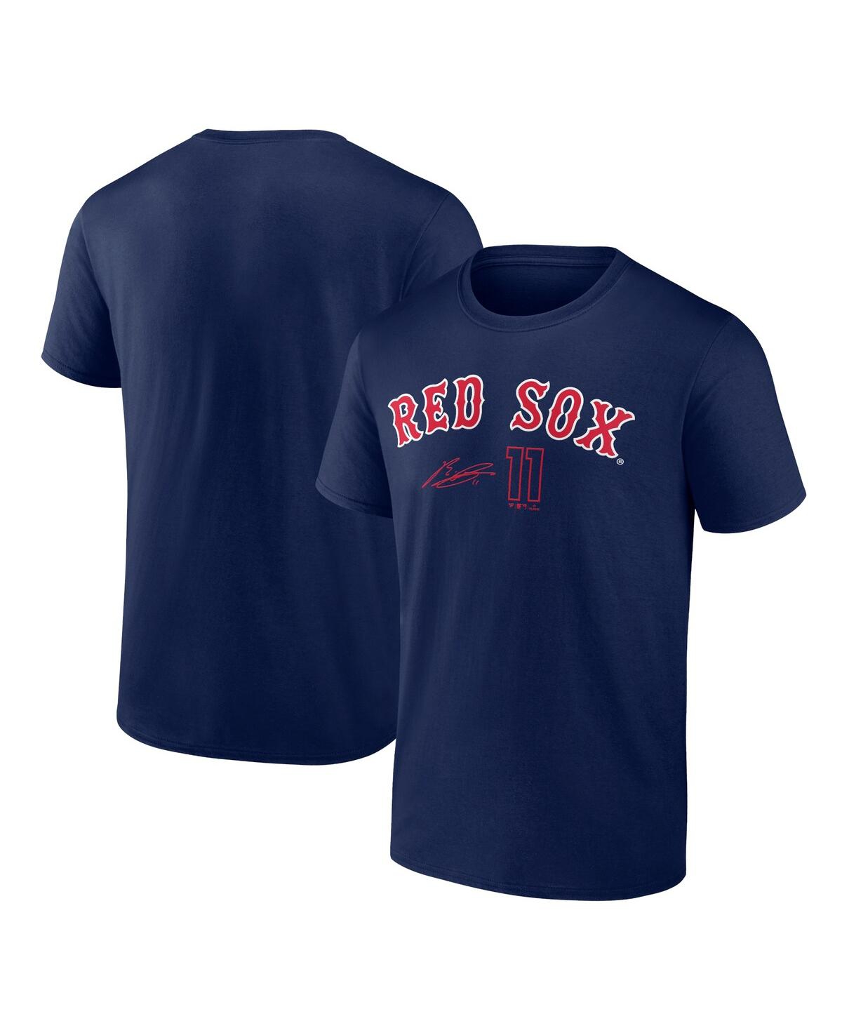 Men's Fanatics Rafael DeversBoston Red Sox Player Name and Number T-shirt - Navy