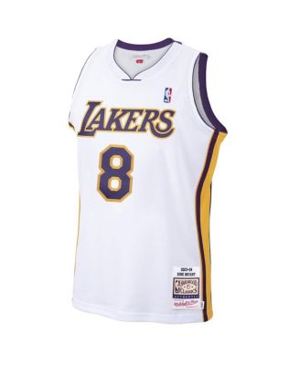 Mitchell & Ness Men's Kobe Bryant White Los Angeles Lakers 2003-04