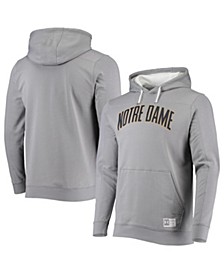 Men's Gray Notre Dame Fighting Irish Game Day All Day Pullover Hoodie