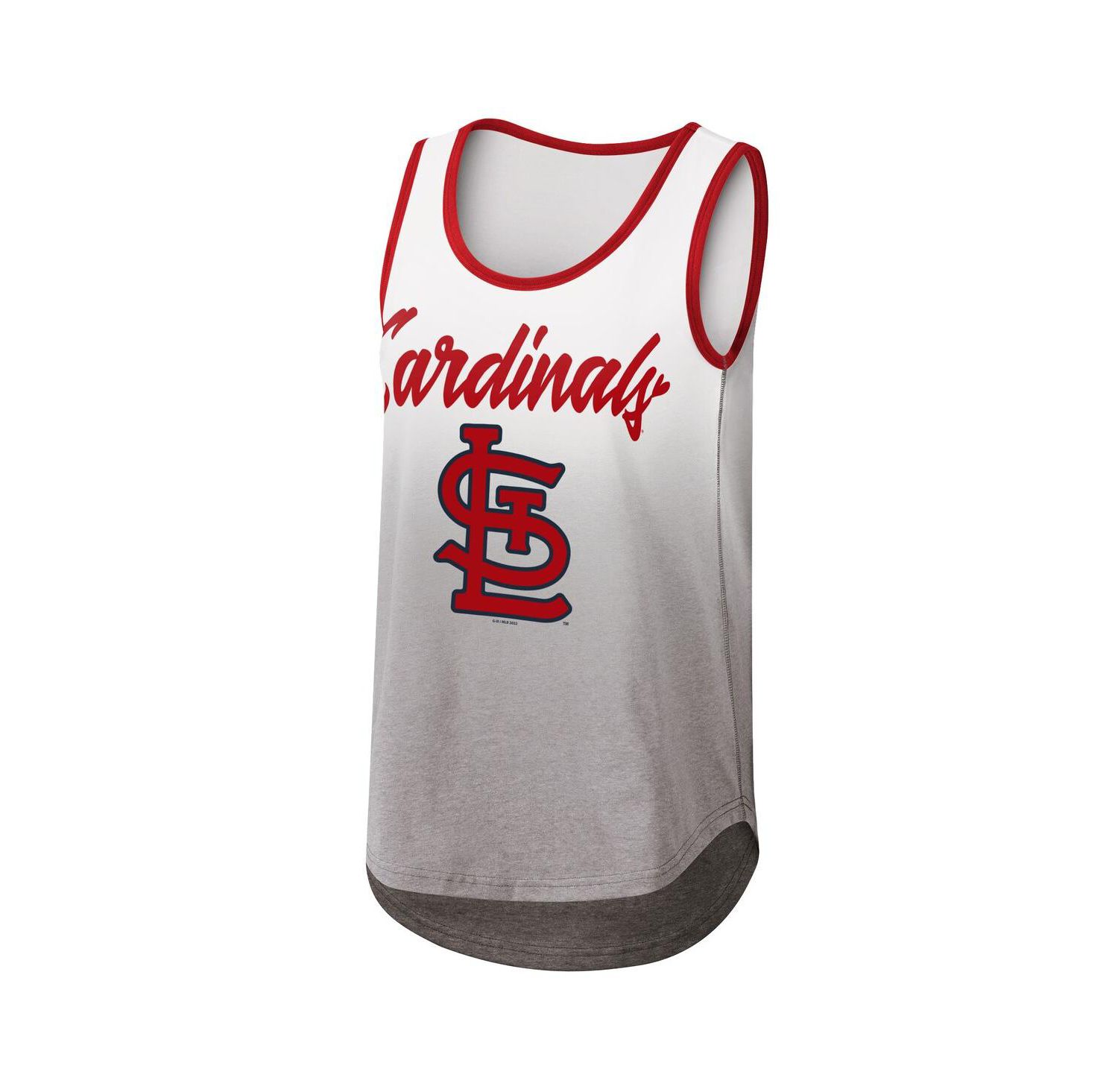 Women's White St. Louis Cardinals Logo Opening Day Tank Top