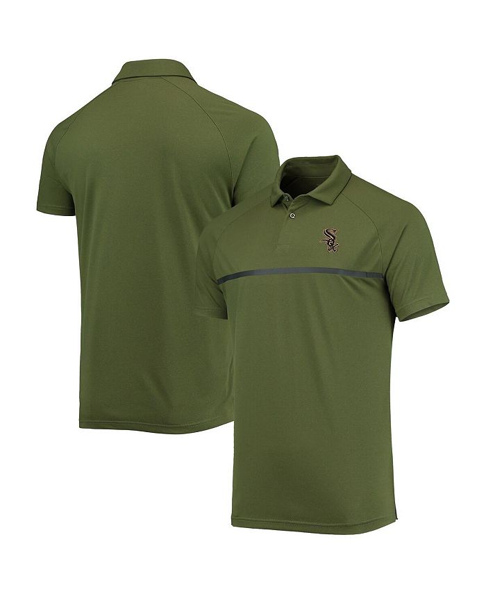 LevelWear Men's Olive Chicago White Sox Delta Sector Raglan Polo Shirt -  Macy's