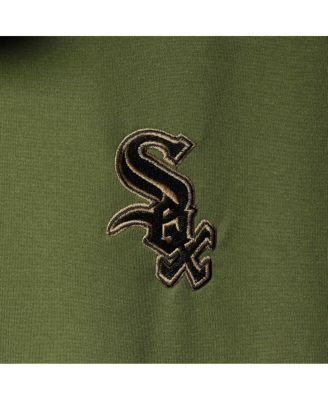 Men's Olive Chicago White Sox Delta Sector Raglan Polo Shirt