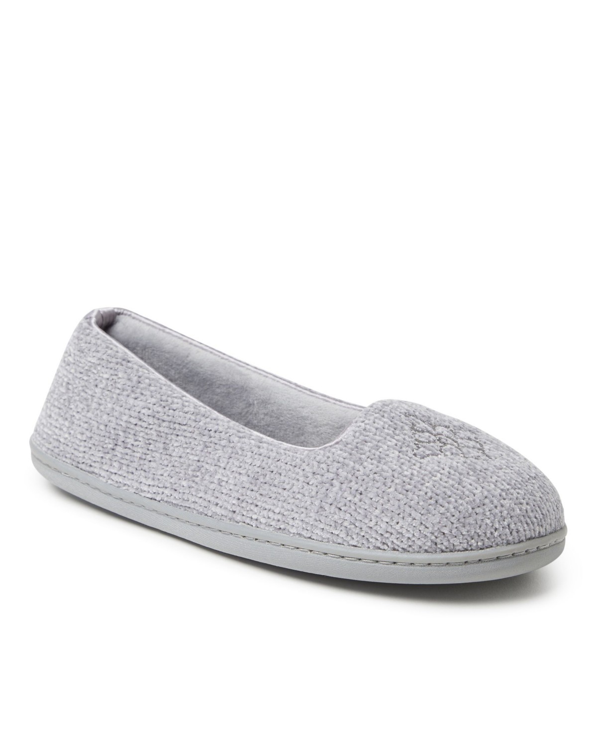 Женские Dearfoams Women's Rebecca Chenille Closed Back House Slipper — фото 1