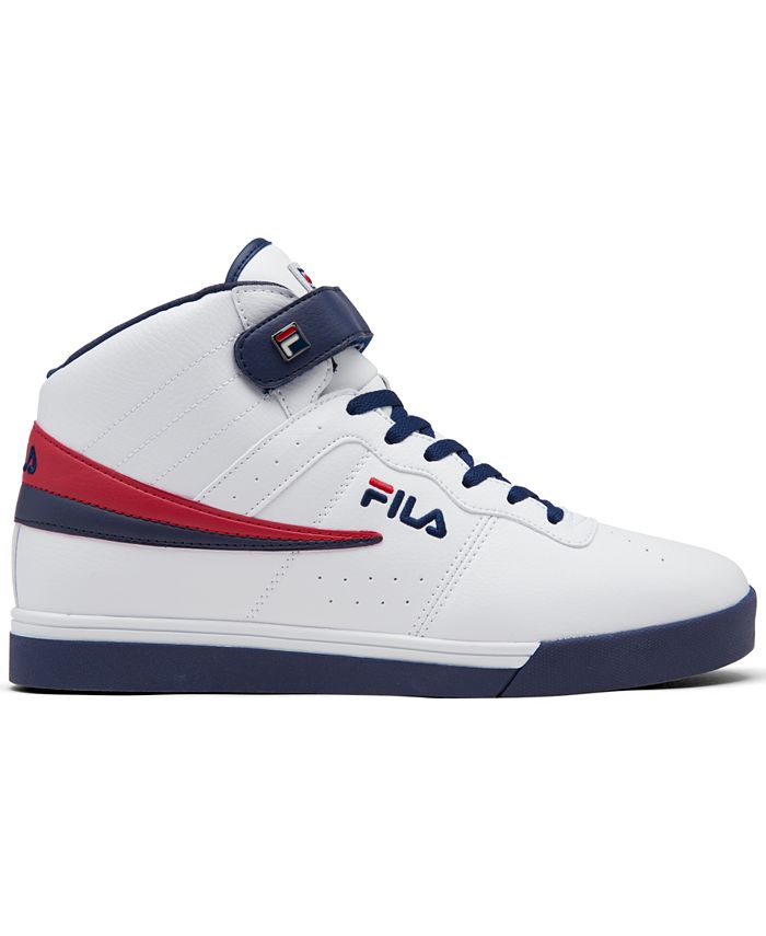 Fila Men's Vulc 13 Mid Plus Casual Sneakers from Finish Line - Macy's