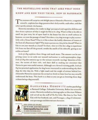 Inside of A Dog- What Dogs See, Smell, and Know by Alexandra Horowitz