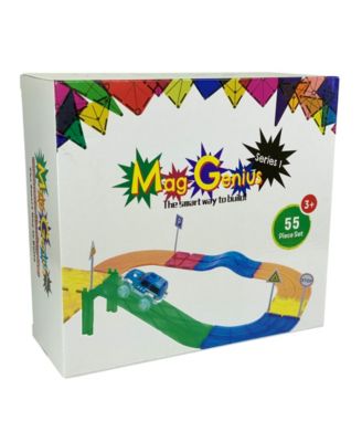 55 Piece Ultimate Magnetic Racing Set Toy