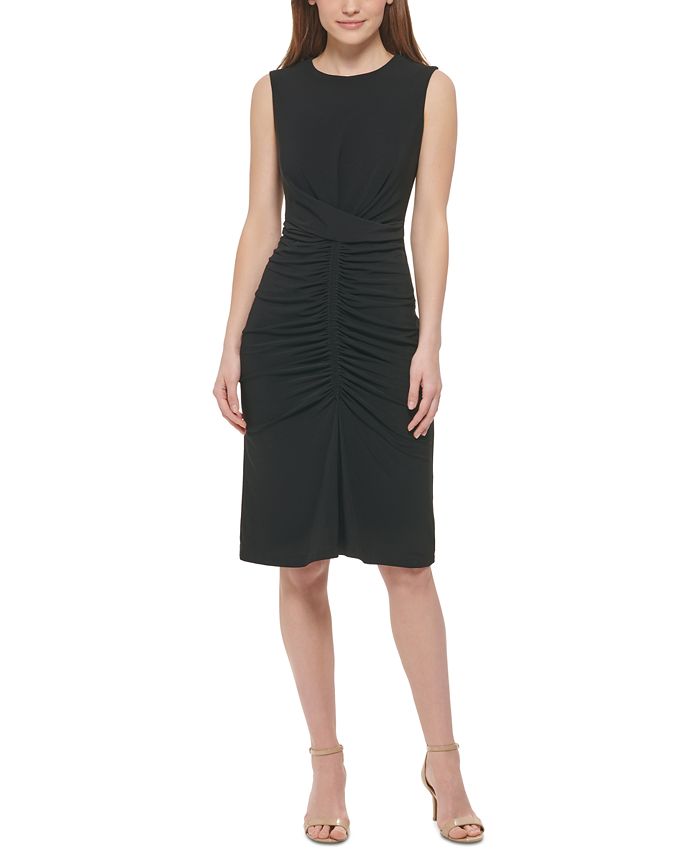 Vince Camuto Women's Ruched Bodycon Dress - Macy's