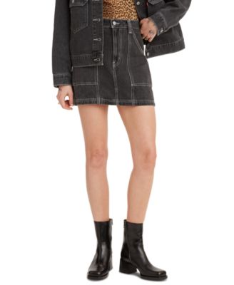 Levi's - Women's Carpenter Cotton A-Line Mini Skirt