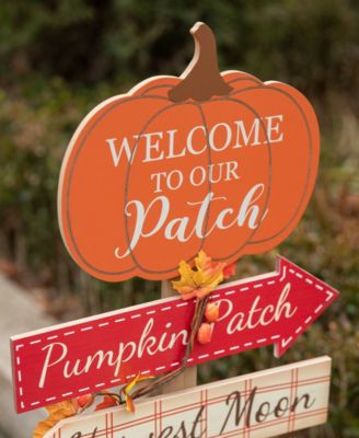 Fall Pumpkin Patch Porch Sign, 42.50"