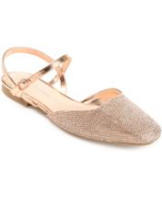 Macys cheap gold flats