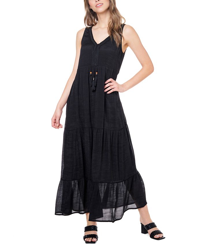 Fever Tassel Maxi Dress Macy's