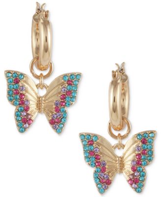 macys guess earrings