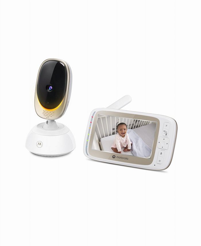 Motorola VM85 Connect 5" Remote Pan Video Baby Monitor, 2Piece Set