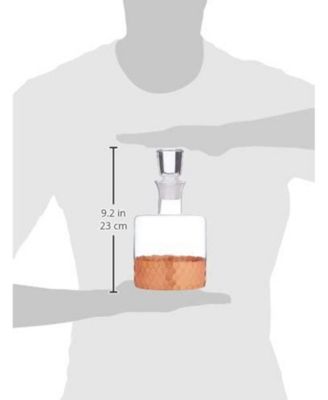 Daphne Decanter and Whiskey Glass Set, 5 Piece