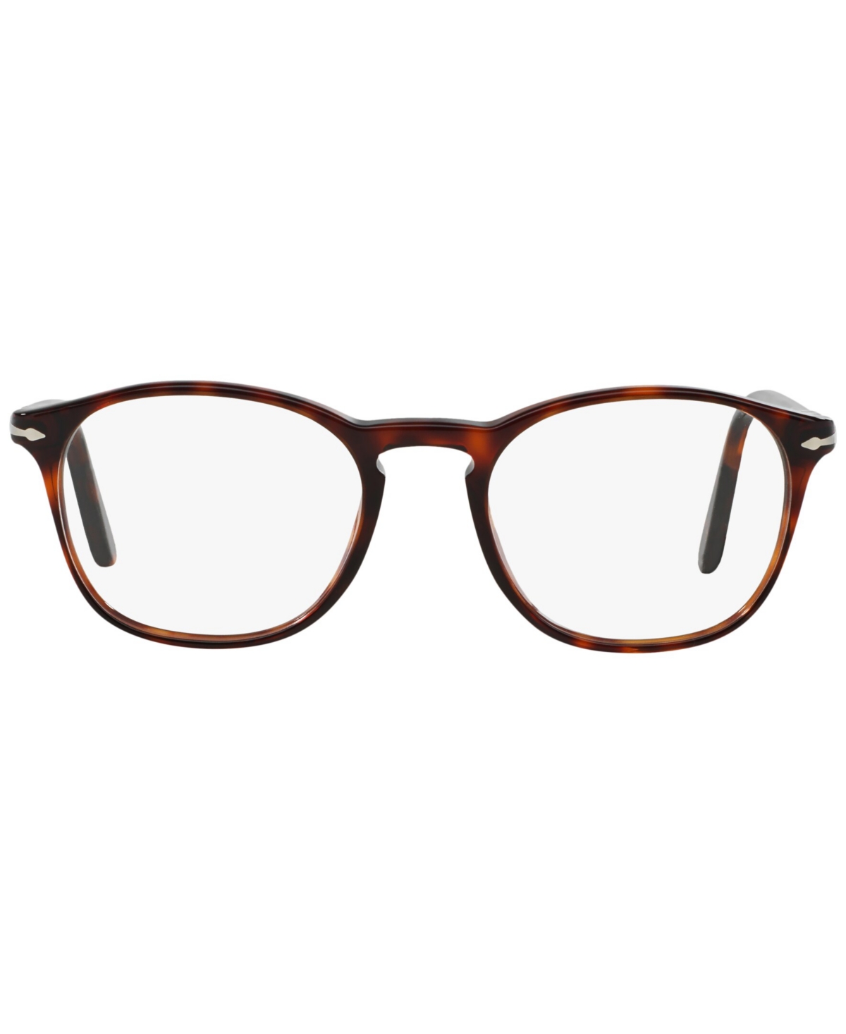 Persol Po3007v Men's Square Eyeglasses In Havana