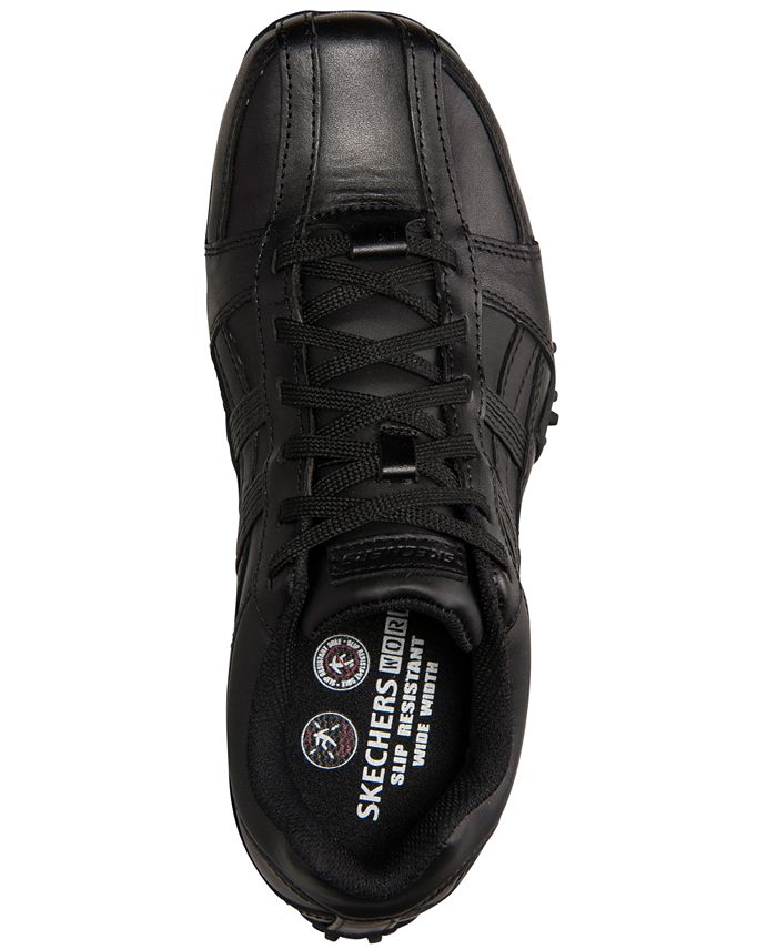 Skechers Men's Rockland Systemic Extra Wide Work Shoes from Finish