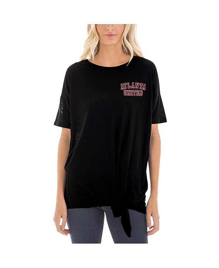 5th & Ocean Women's by New Era Black Atlanta United FC Slub T-shirt ...